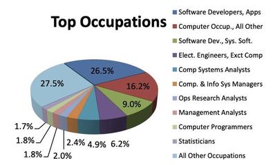 学计算机，多少人能留在美国从事软件开发？